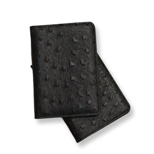 unbranded | Vegan Ostrich Leather Passport Holders